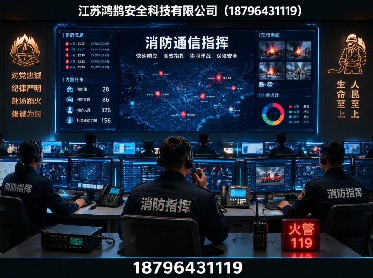 临沧应急指挥系统展示图